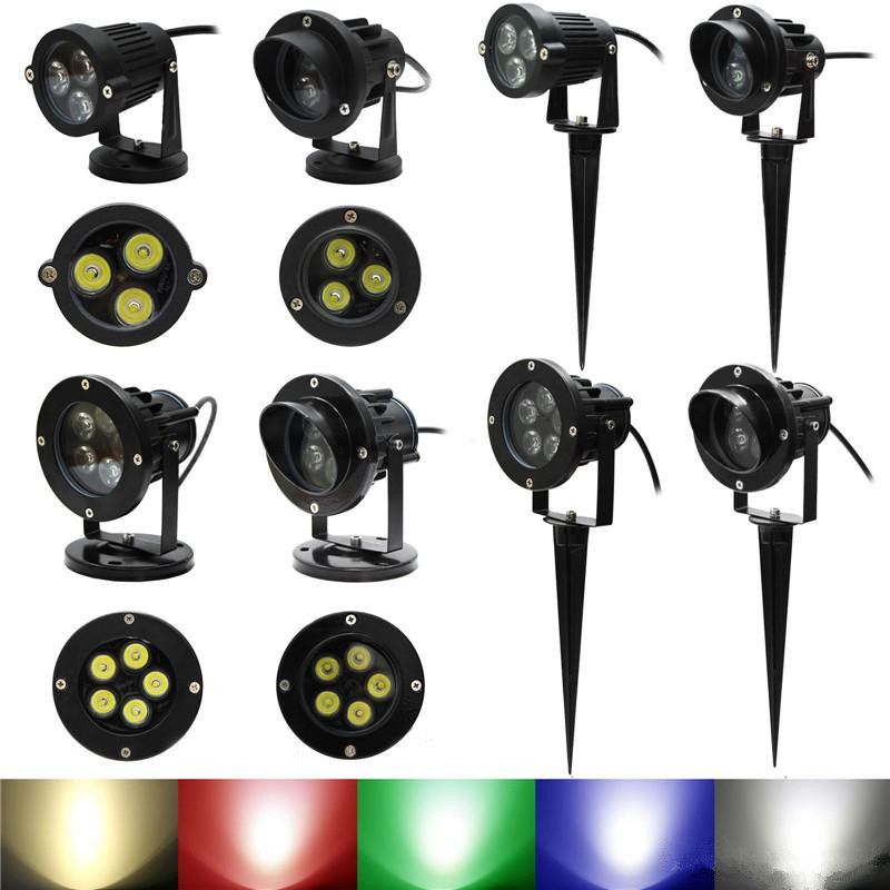 6W/10W LED Landscape Light Wall Outdoor Spot Light Yard Path Pond LED