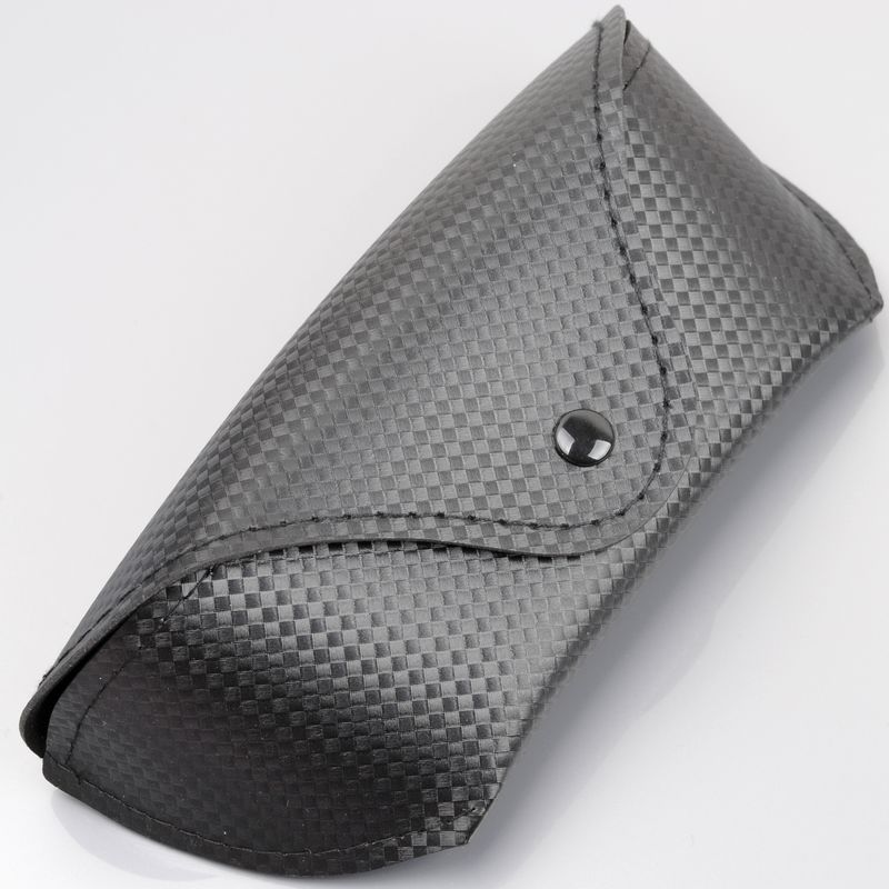 2021 Black Carbon Fiber Eyeglasses Sunglasses Special Edition Flip Case