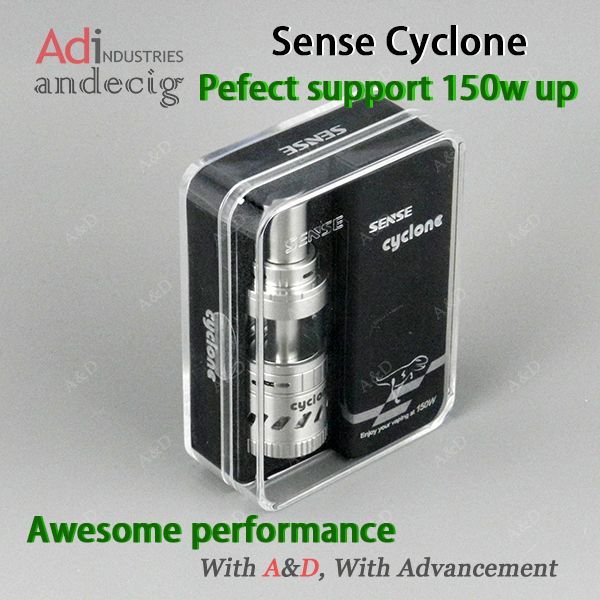100 Authentic Sense Cyclone Tank Vape Atomizer Sub Ohm Tank Low