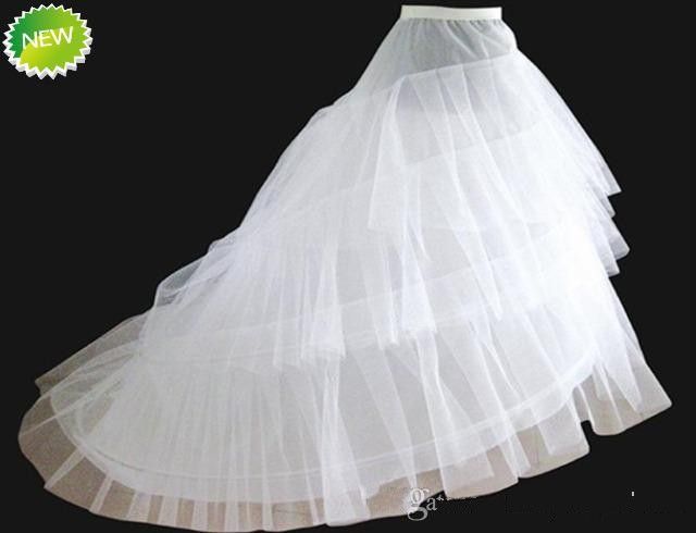 Big Discount Bridal Petticoats White 3 Hoop Petticoat Crinoline