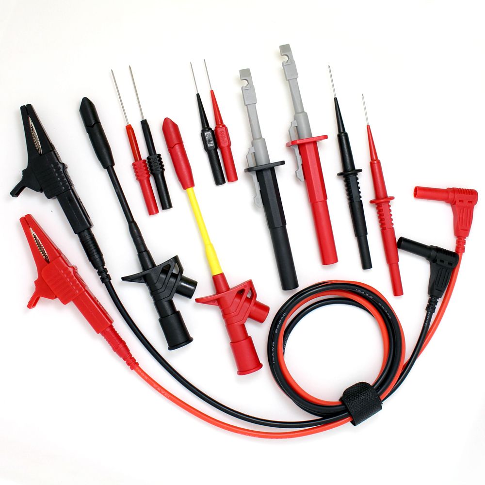2018 Wholesale Dmm007a Multimeter Probe Kit Piercing Clip Test Probe Electronic Specialties Test