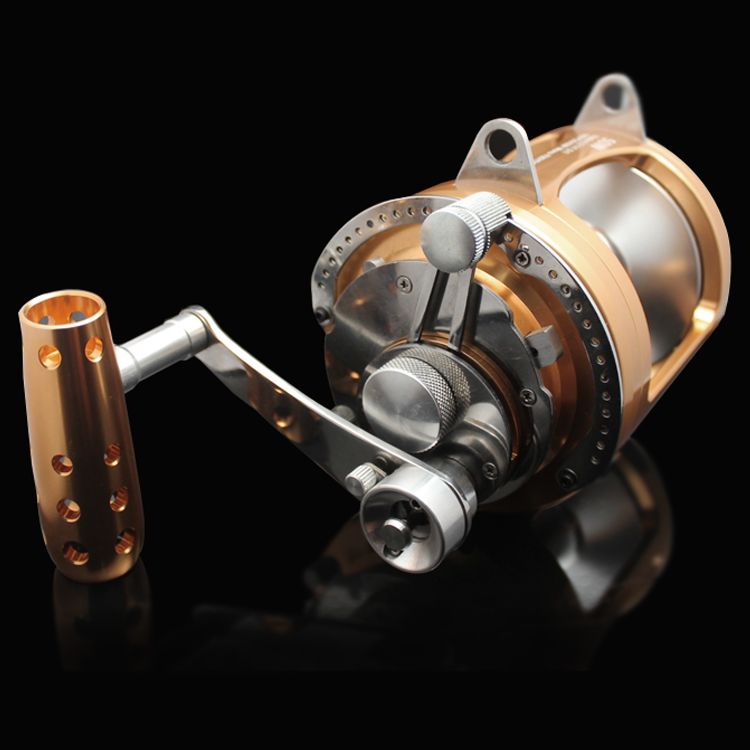 2021 Best Fishing Reels Golden Color 50W 9BB 21kg /Pcs Big Game Deep
