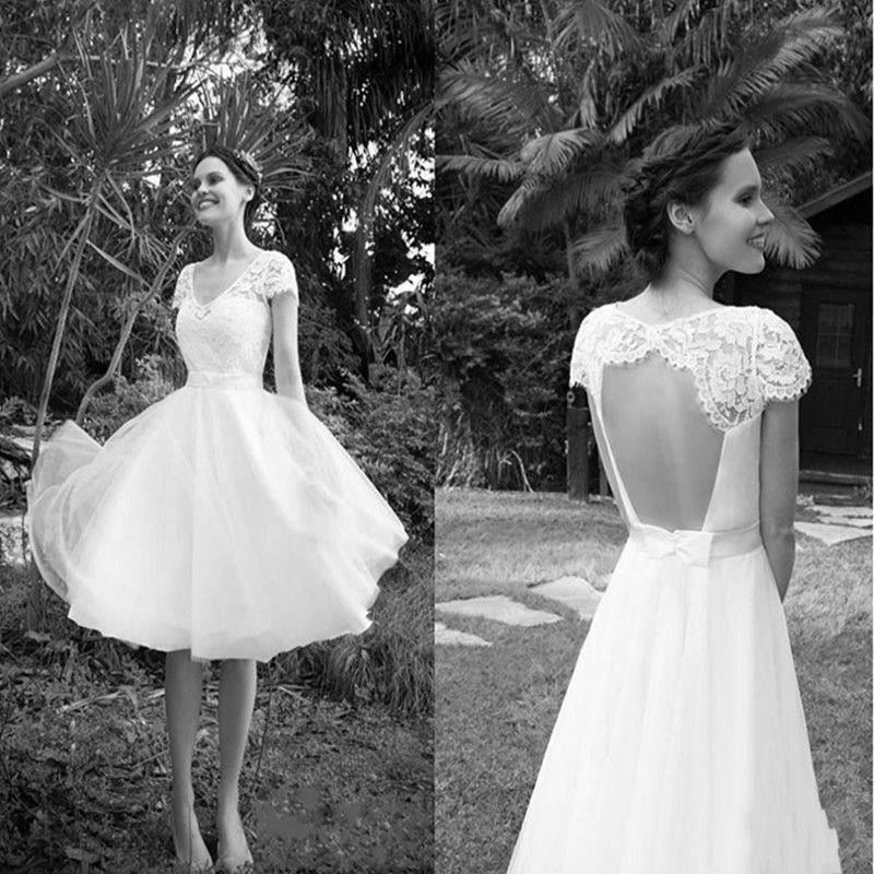 petite beach wedding dresses