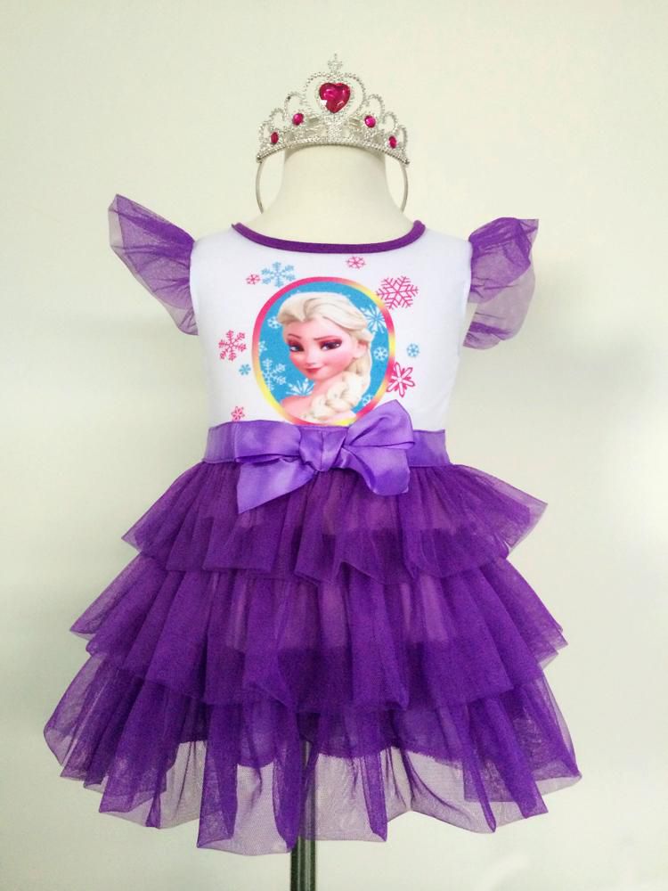 Vestido Niña Elsa Frozen tutu - Rosado | Linio Perú - FR218TB01LY5ELPE