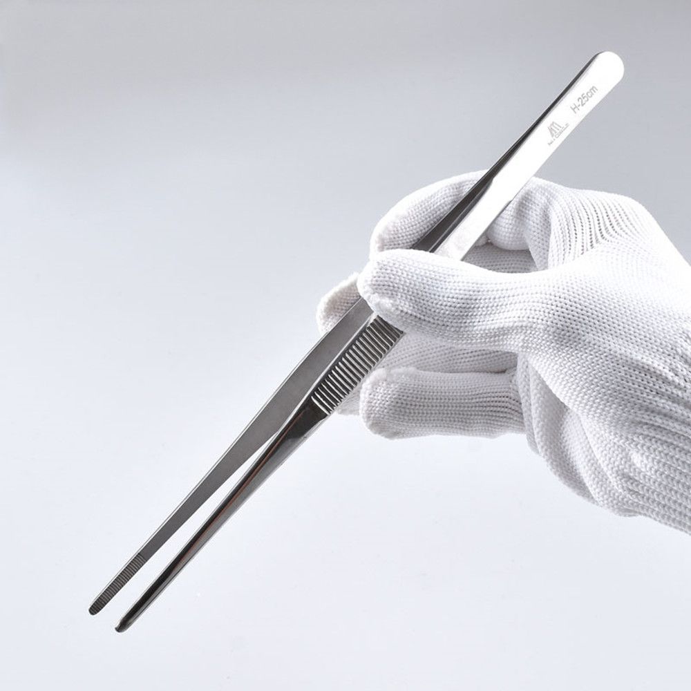 2019 Wholesale Tweezers 10 Inch Food Tweezer Tongs In 18/10 Stainless