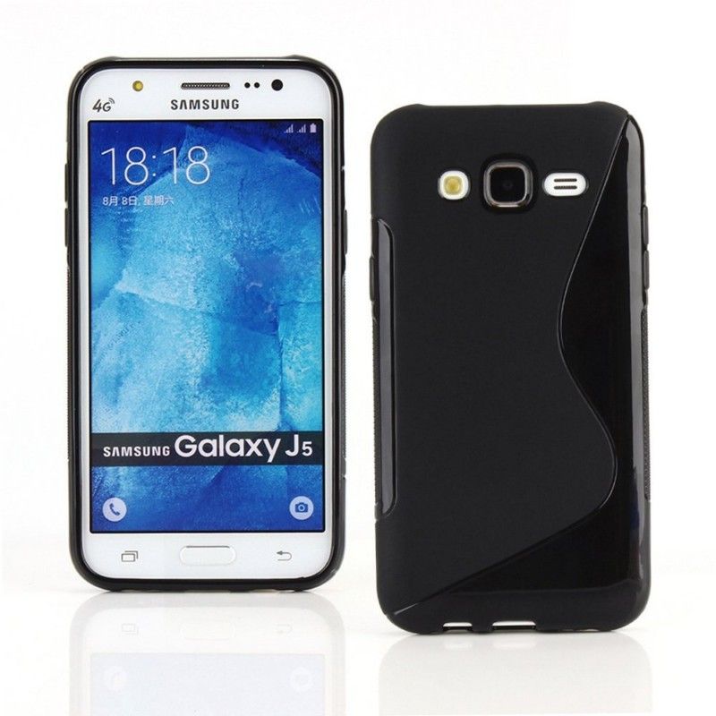 Silicona Funda Protectora de Móvil con Tapa para Samsung Galaxy J5 Sm-J500f /