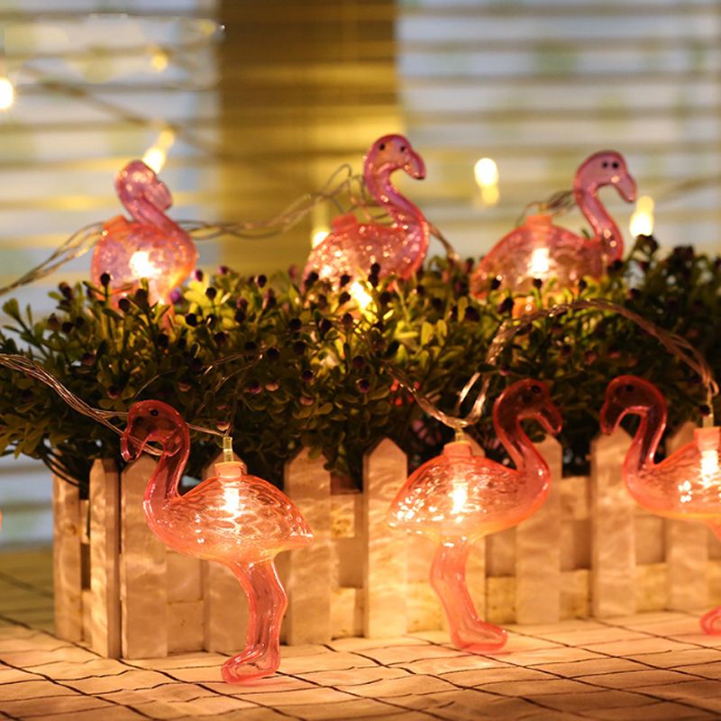 Whole 1m 10 Leds Battery Powered Ed Lights Flamingo Pineapple Whole 1m 10 Leds Battery Powered Ed Lights Flamingo Pineapple String Fairy Decorative Indoor Outdoor C9