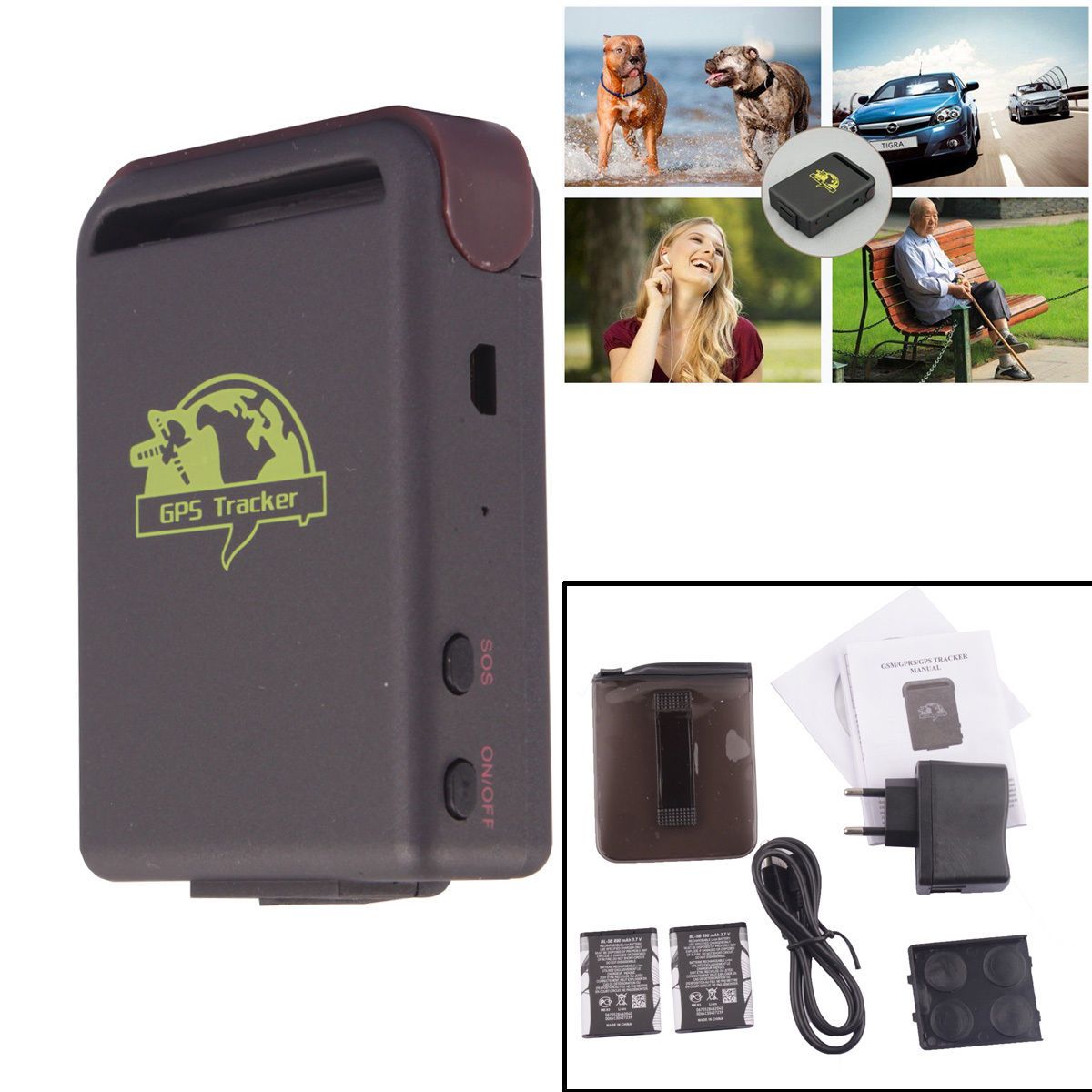 Compre SPY Vehículo GSM GPRS GPS Tracker Car Vehículo Seguimiento Localizador De Dispositivo Car