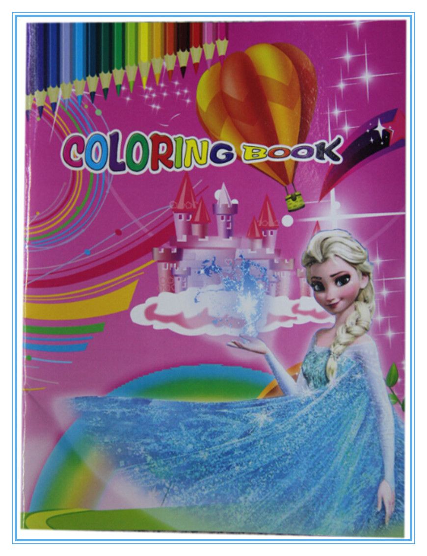 Frozen Coloring Books And Stickers  Murderthestout