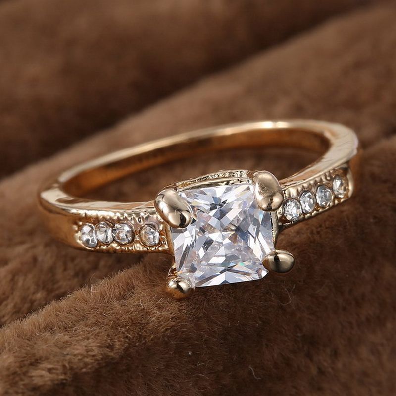 2018 wholesale wedding engagement rings for couple elegant finger ring rhinestone gold ring for women proposal bridal rings women jewelry from htiancai - Wholesale Wedding Rings 2018 wholesale wedding engagement rings for couple elegant finger ring rhinestone gold ring for women proposal bridal rings women jewelry from htiancai - Wholesale Wedding Rings