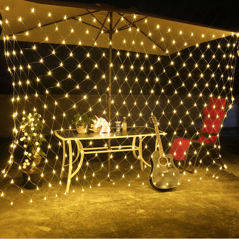 Acheter Lumières De Noël LED String Lights 3 * 2m 6 * 4m Net Mesh Acheter Lumières De Noël LED String Lights 3 * 2m 6 * 4m Net Mesh Fée Twinkle Lampe Flash Accueil Jardin De Noël De Mariage Arbre De Noël Parti Decora De ... - Acheter Lumières De Noël LED String Lights 3 * 2m 6 * 4m Net Mesh