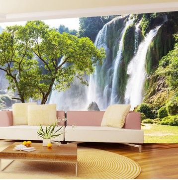 Custom Photo Wallpaper Large 3d Living Room Sofa Stereoscopic 3d Landscape Scenery Wallpaper 3d Custom Photo Wallpaper Large 3d Living Room Sofa Stereoscopic 3d Landscape Scenery Wallpaper 3d