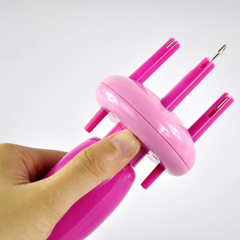 2019 Quick Braid Hair Braider Hot Pink Twist Braiding Machine Hair