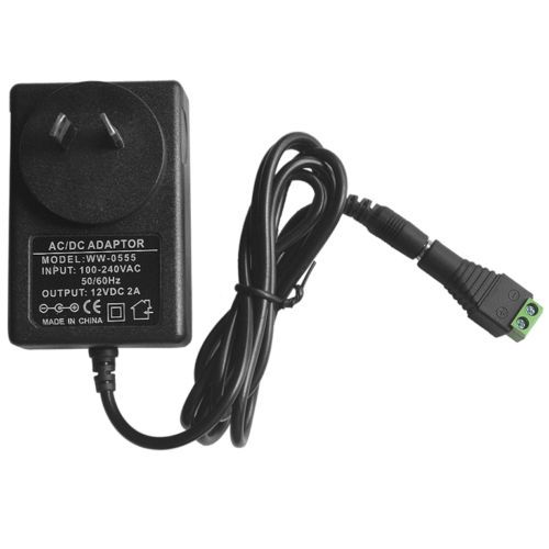 2019 Au 2 Pin Plug To Dc 12v 2a Power Supply Adapter