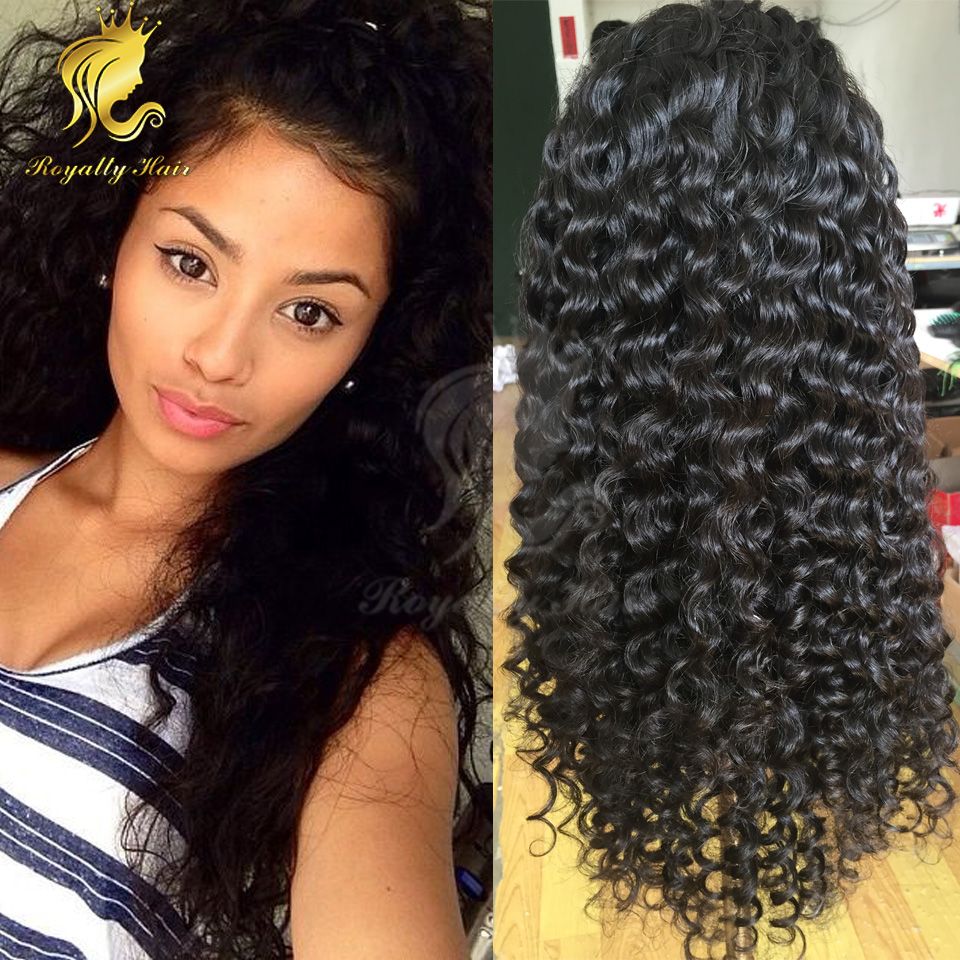 Deep Curly Lace Front Human Hair Wigs For Black Women Pre Plucked 13X4 Brazilian Remy Hair Curl Wig Bleached Knot Wig Riya Hair