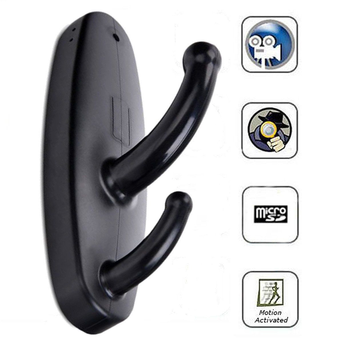 2018 Spy Clothes Hook Camera Spy Clothes Hanger 1280x960 Hd Hidden Camera With Motion Detection ...