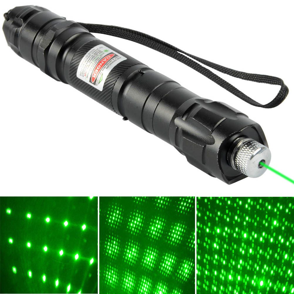 New Super Laser Pointer 532nm 8000M Green Laser Star Cap Pen With 18650 Battery High Quality