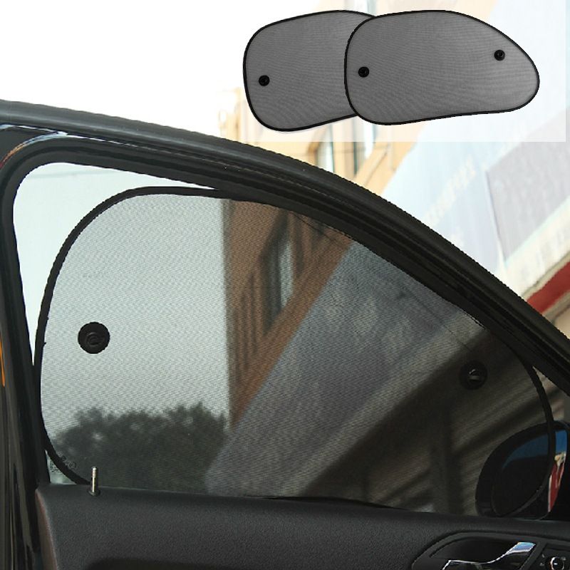 Car Side Window Shades Cool Windshield Sunshades Suction Cup Heat