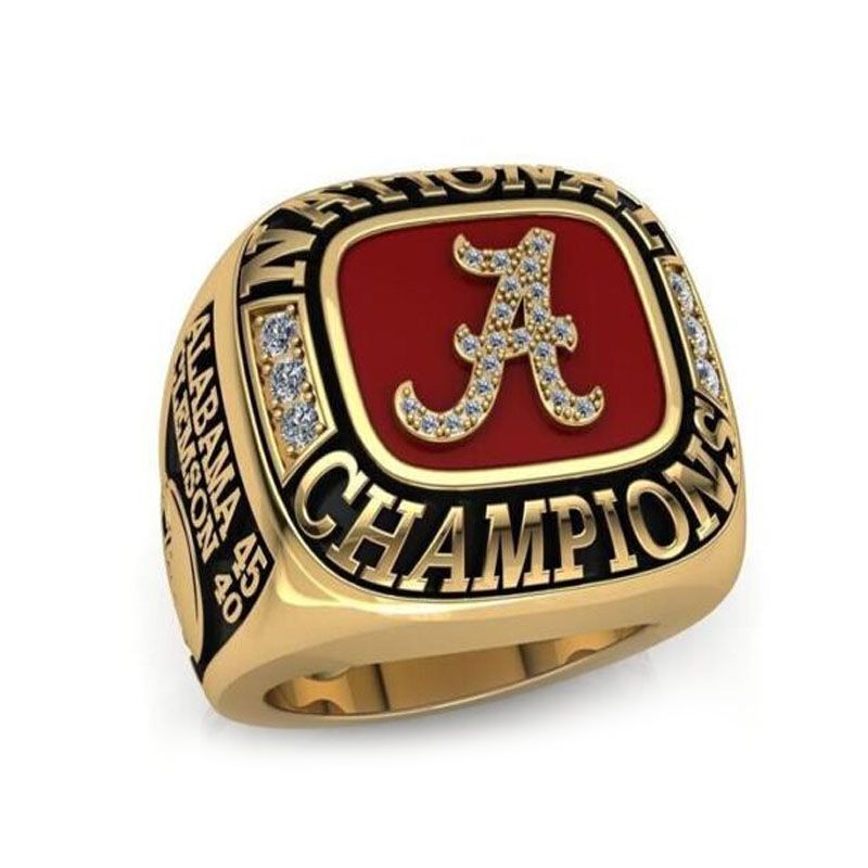 2021 2016 Fashion Sports Ring Jewelry Alabama Fans National
