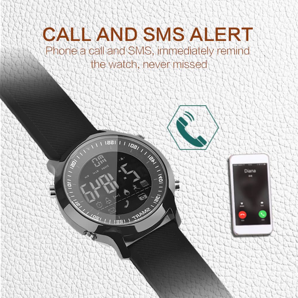 Suministro Al Por Mayor EX18 Sports Smart Watch Bluetooth 4.0 Para IPhone  8/8 Plus IPhone X Y Otros Teléfonos Negro De Hanxuan1996, 94,84 € |  Es.DHgate.Com