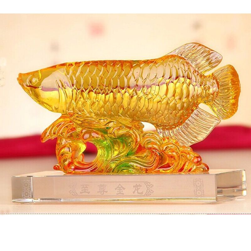 2017 Lucky Arowana Opening New House Decoration Gift Ornaments New ... 2017 Lucky Arowana Opening New House Decoration Gift Ornaments New ...