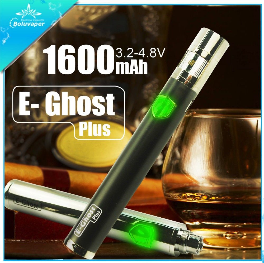 Boluvaper E Ghost Battery E Cig Adjustable Voltage Long Lasting 1600mah