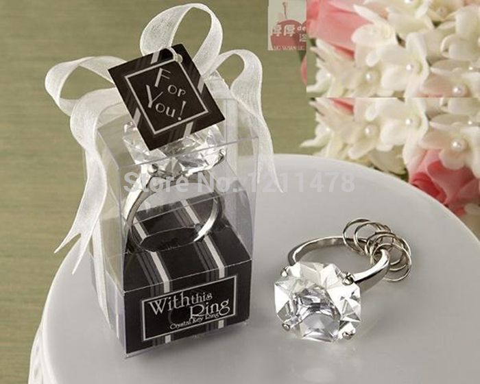 Personalized Party Souvenir Gift Artificial Crystal Diamond Keyring