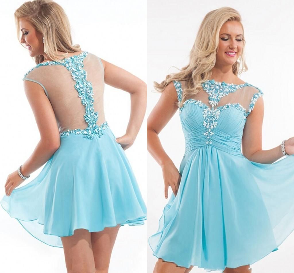 Simple cheap dresses: Blue formal dress cheap