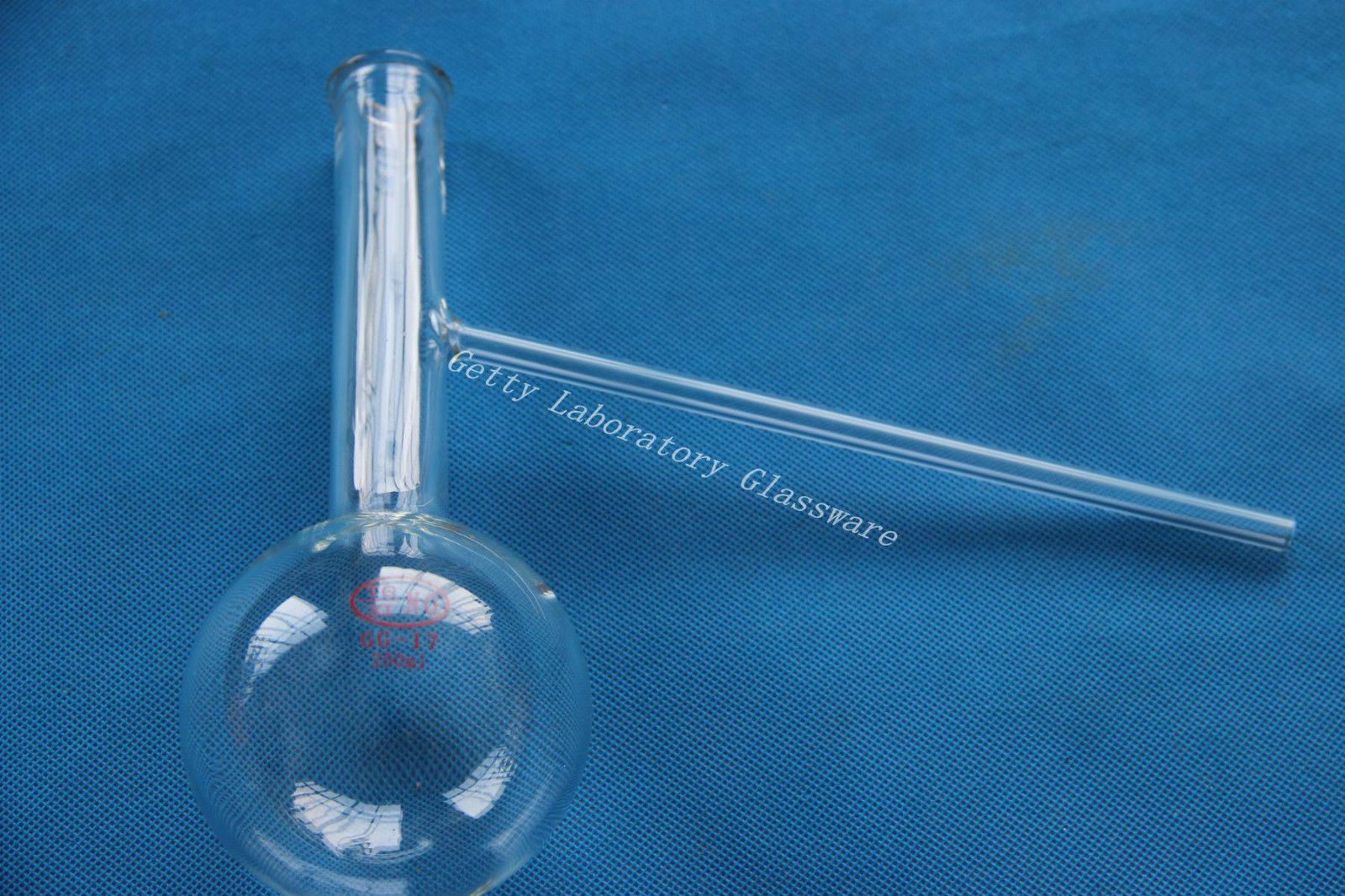 2019 250ml Lab Distilling Flask, Distillation Flask, With Side Arm From