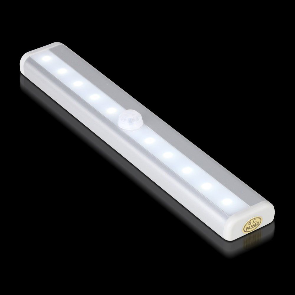 Led Motion Sensor Closet Lights Cabinet Light Diy Stick Led Motion Sensor Closet Lights Cabinet Light Diy Stick On Anywhere Portable 10 Wardrobe Stairs Step Bar Night Safe Ligh By