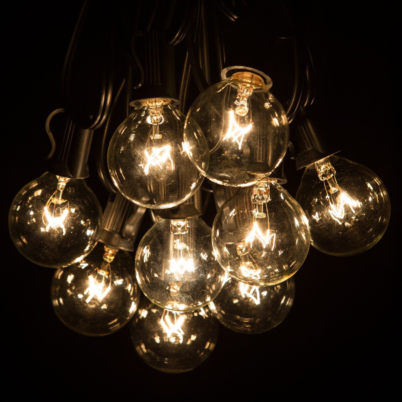 Whole 50 Foot Outdoor Globe Patio String Lights Set Of G40 Whole 50 Foot Outdoor Globe Patio String Lights Set Of G40 Clear Bulbs Bedroom Star From Sejing 90 67 Dhgate Com