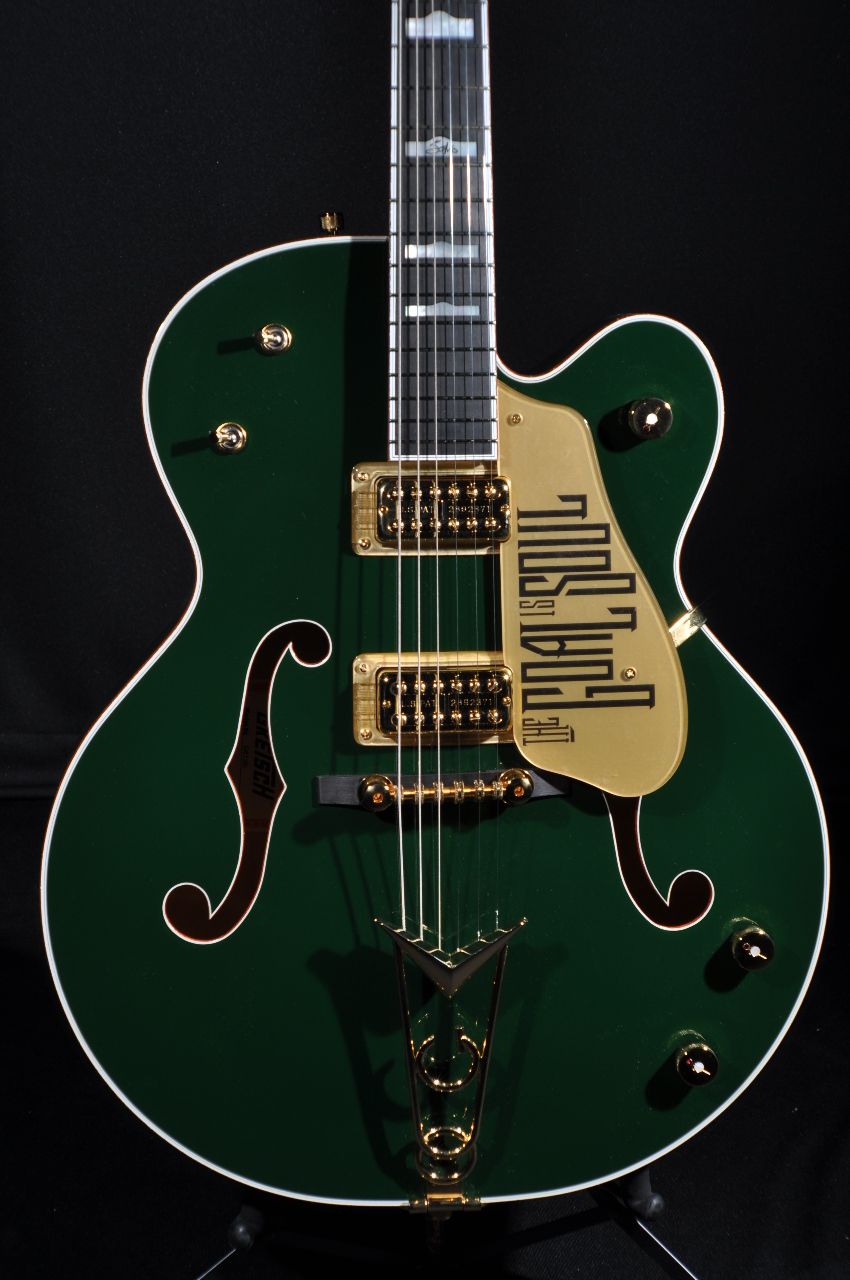 Custom G6136I BONO Irish Falcon Soul Green Jazz Electric Guitar Hollow