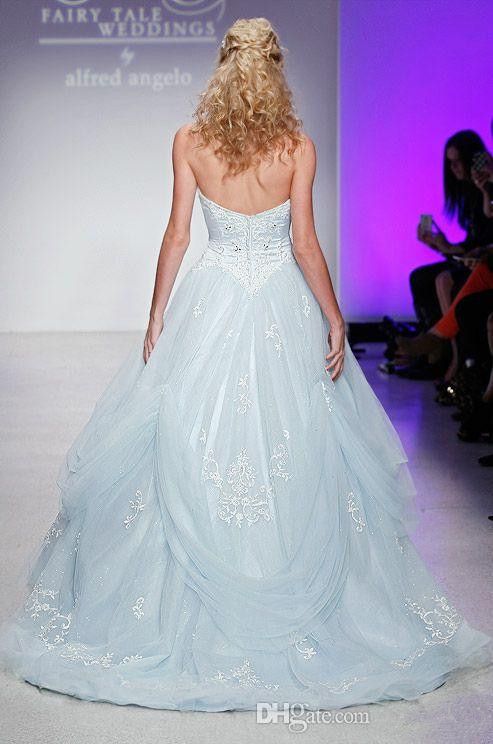ice blue ball gown