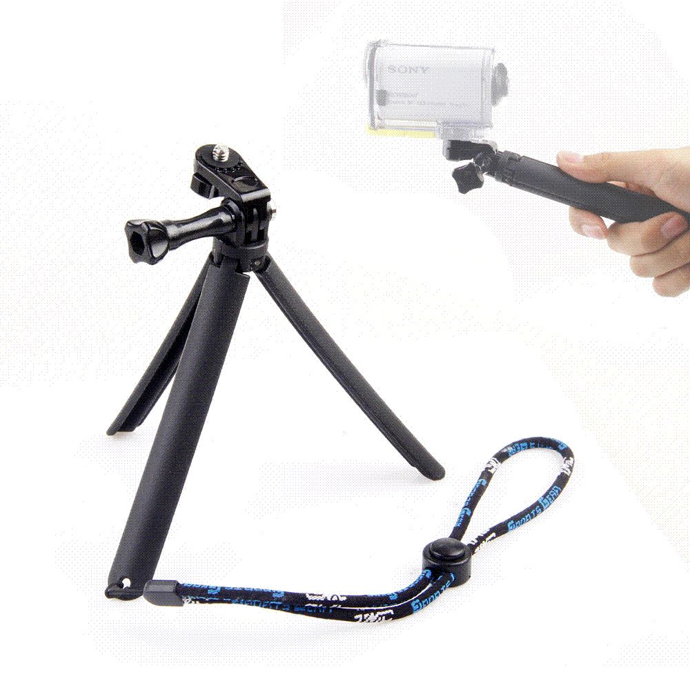 2019 Action Camera Accessories Tripod Grip For Sony Action Cam HDR AS100v AZ1 AS30V AS15V AEE