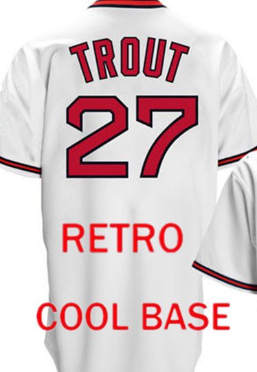 mike trout retro jersey