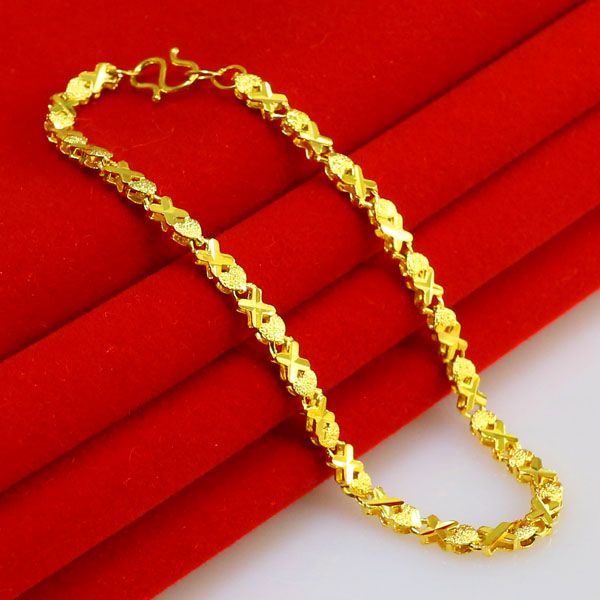 Gold Bracelet Female Models Do Not Fade 24K Goldplated Imitation Gold