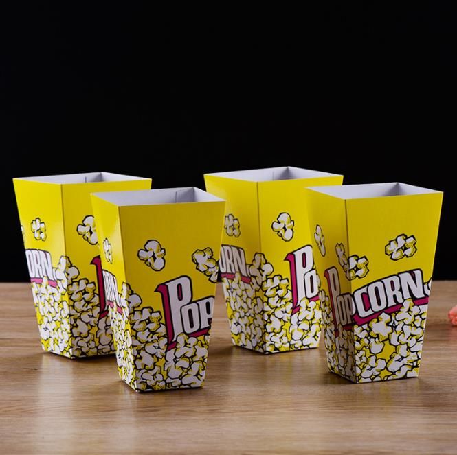 25 x Small Mini Card Food Grade Popcorn Boxes 7cm