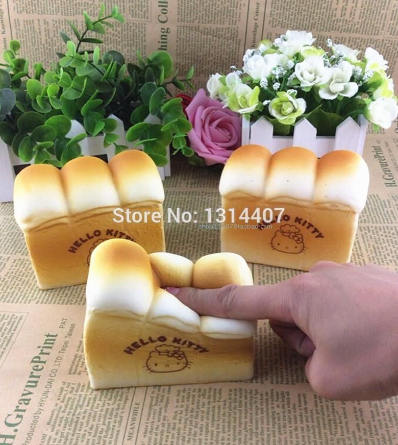 funny toast sliced bread pillow