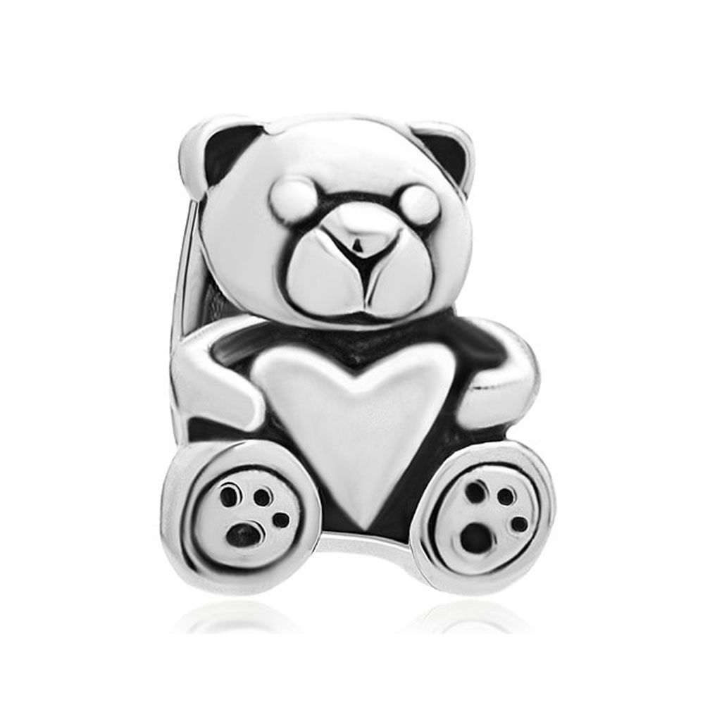teddy bear with hole
