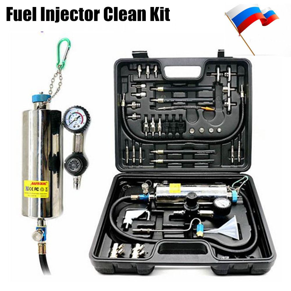 Universal Automotive Non Dismantle Fuel System Cleaner Auto Gasonline Injector Clean Tool For Petrol Cars Auto Diagnostic Equipment Auto Diagnostic Scanner ...
