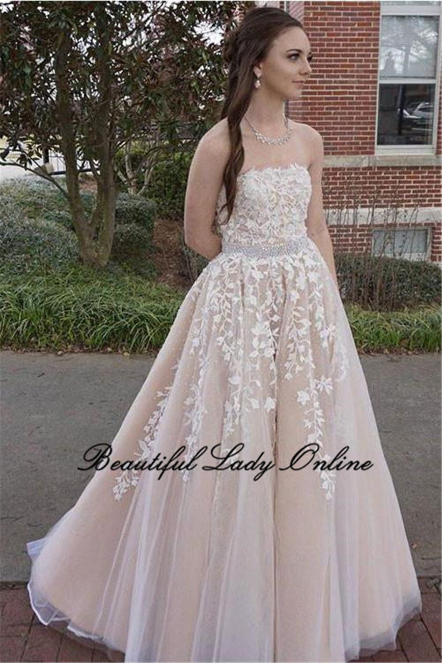 Lace and Tulle Wedding Dress