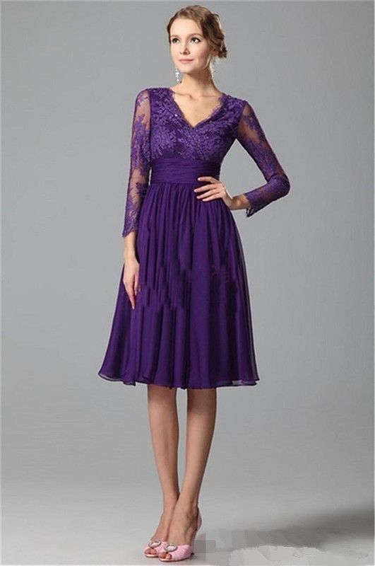 abiti da cerimonia in chiffon corti