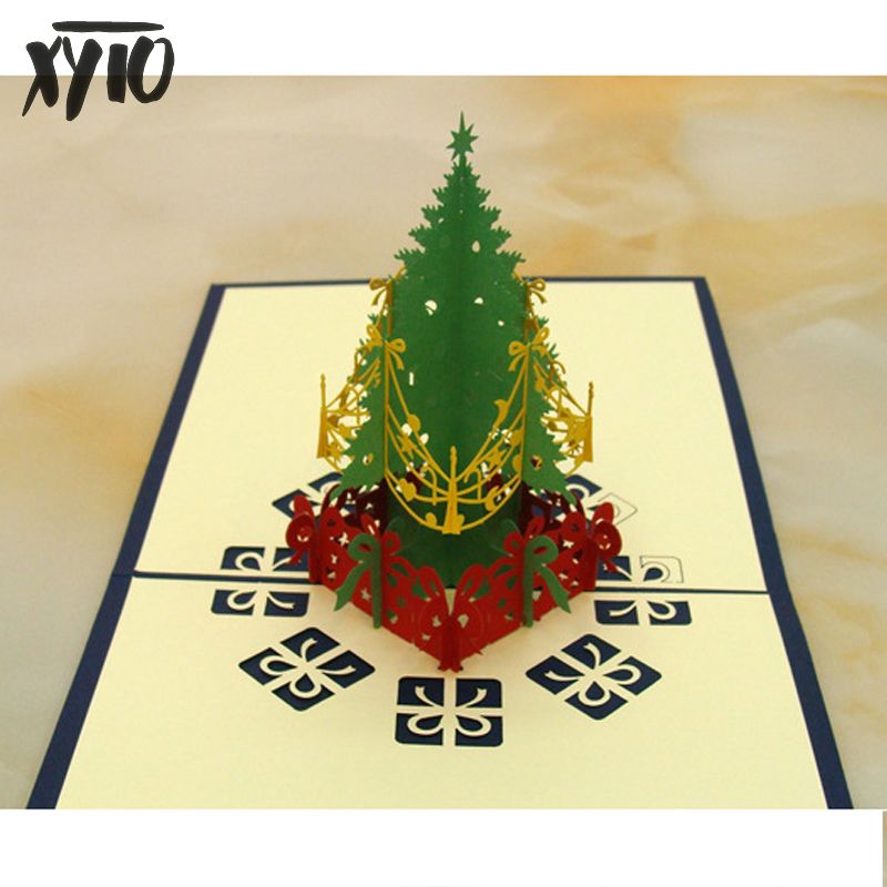 christmas tree cards