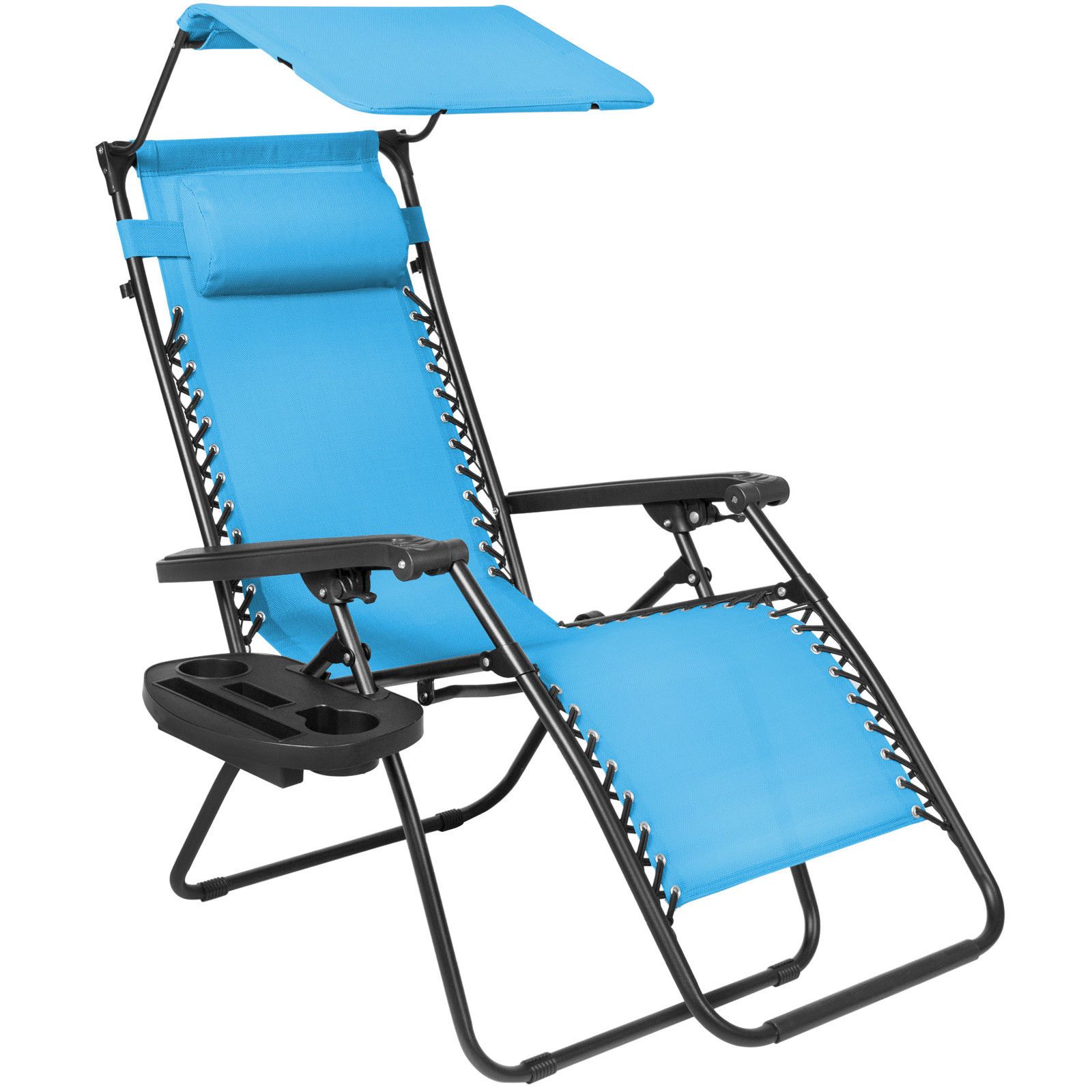 New Zero Gravity Beach Chair With Canopy for Large Space