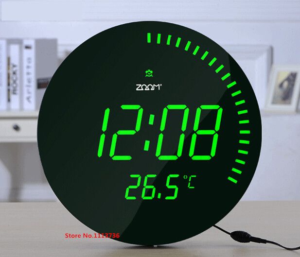 Decorative Digital Wall Clock Decorative Digital Wall Clock