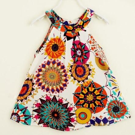 15 Design Girls Floral Sundresses 2015 Summer European Style New ...