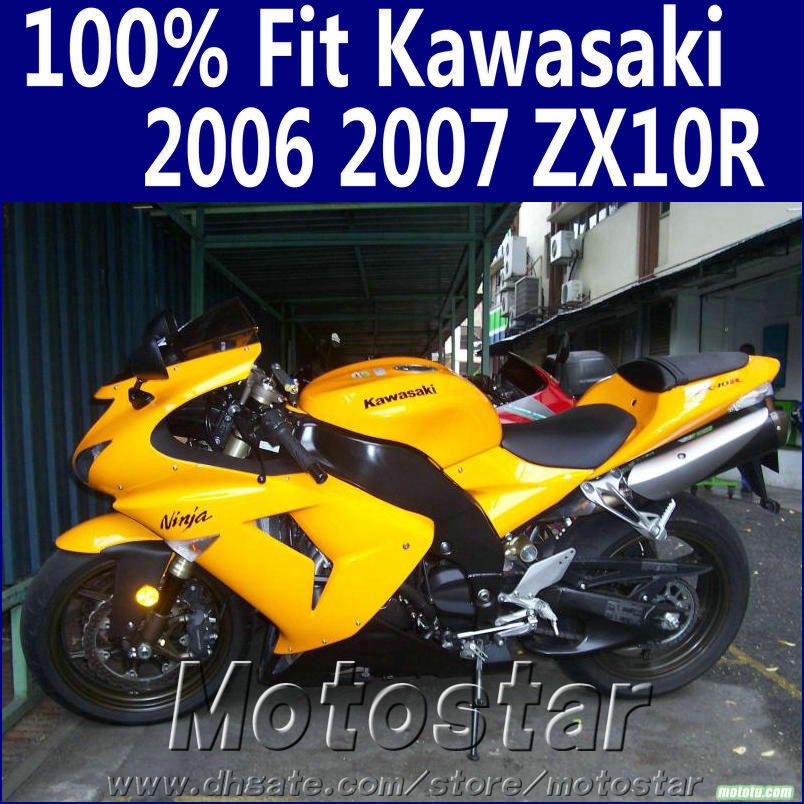 Injection Molding Fairing Kit For Kawasaki Ninja Zx10r 2006 2007