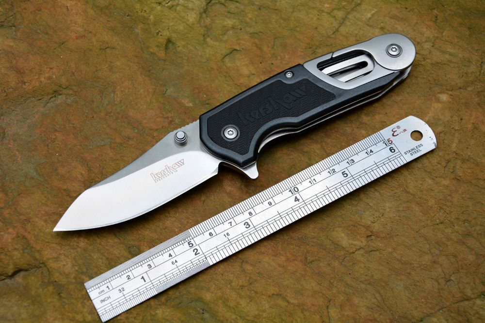 Kershaw EDC Pocket Knife Multi Tool 8Cr13MoV Blade Aluminium Handle