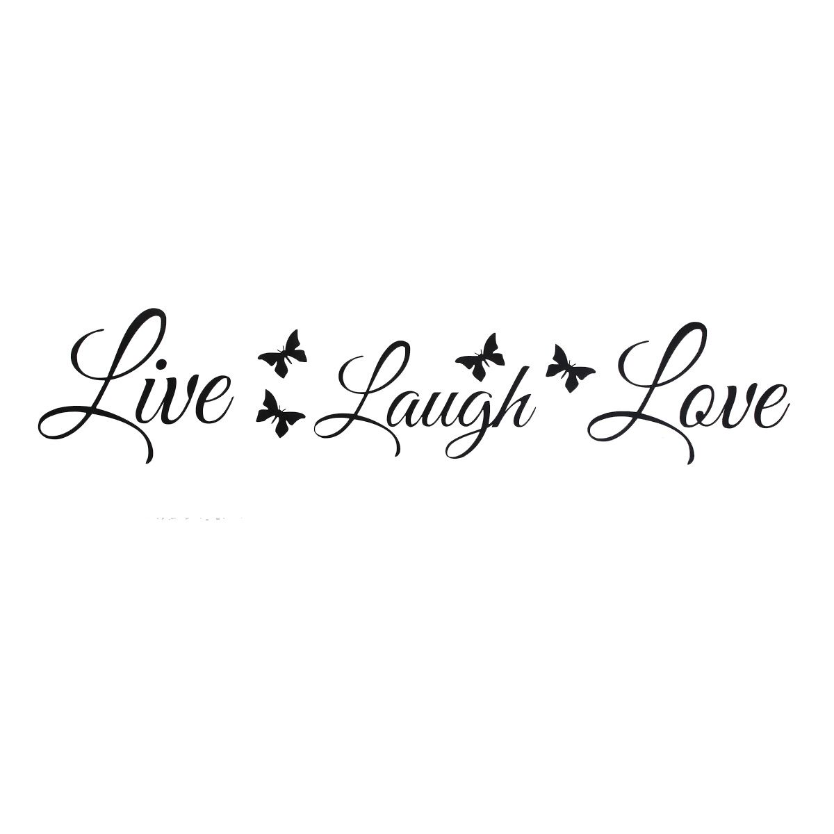 Live laugh love тату эскиз