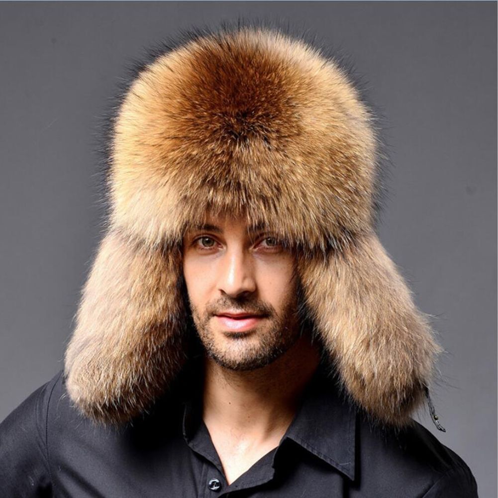 russian fur trapper hat